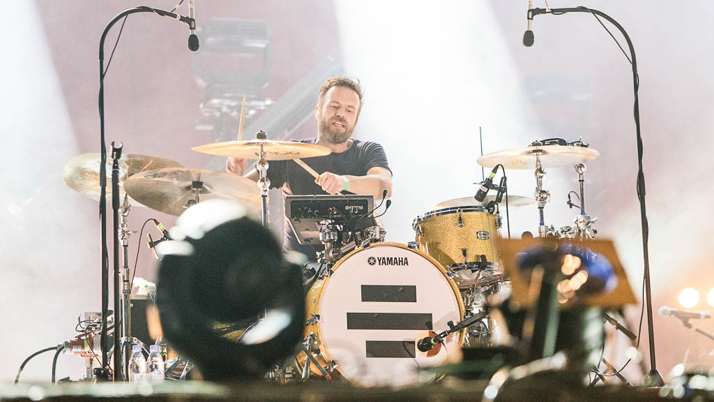 Drummen für Mark Forster © BAYERN 3